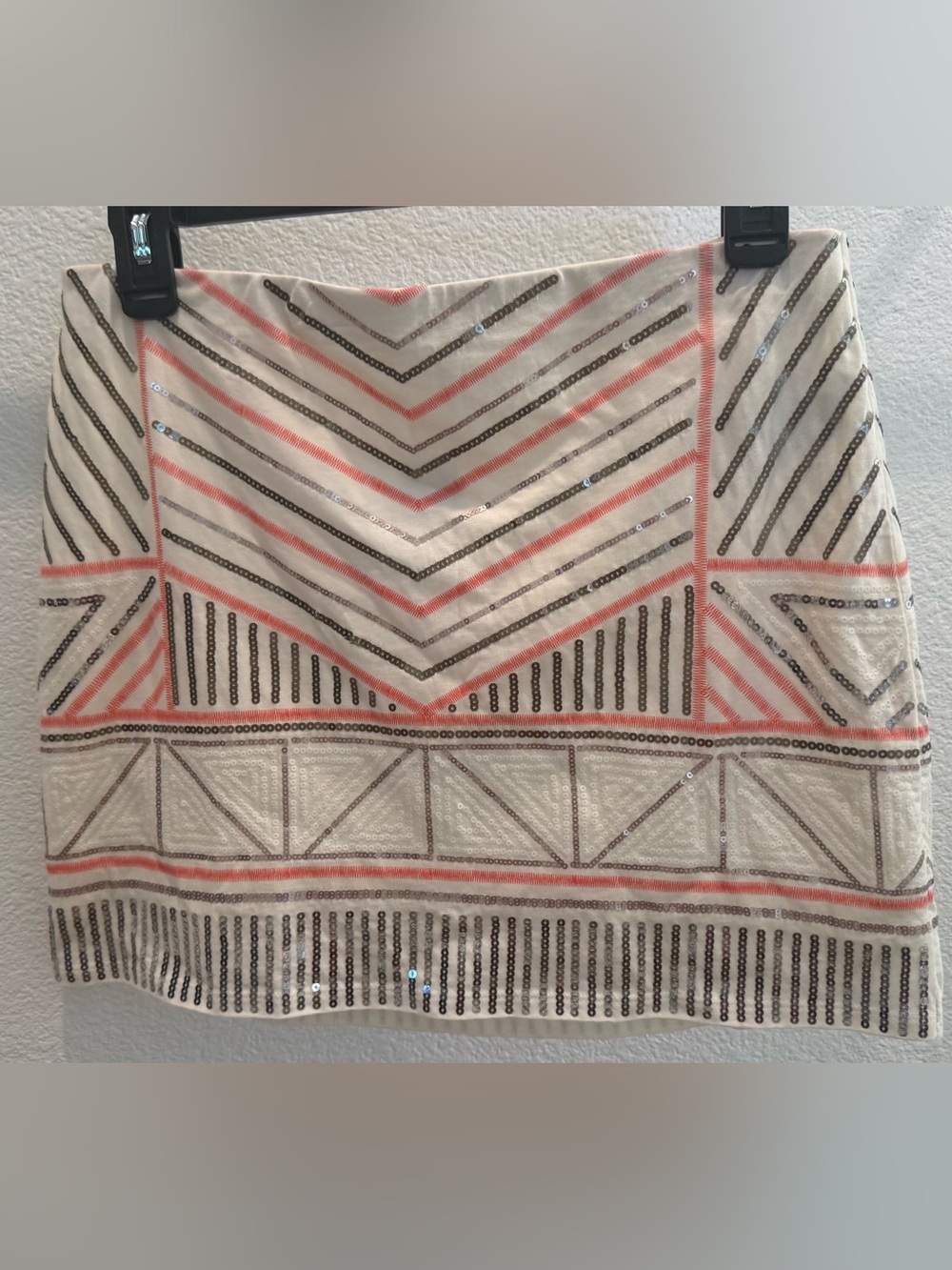 Express Sequin Mini Skirt
